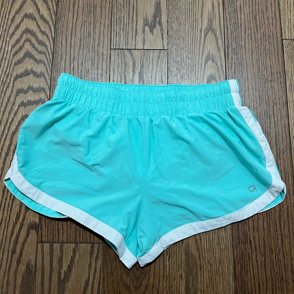 Women's Aqua Athletic Shorts